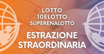 Estrazione straordinaria di Lotto, SuperEnalotto, 10eLotto per recuperare il 25 aprile