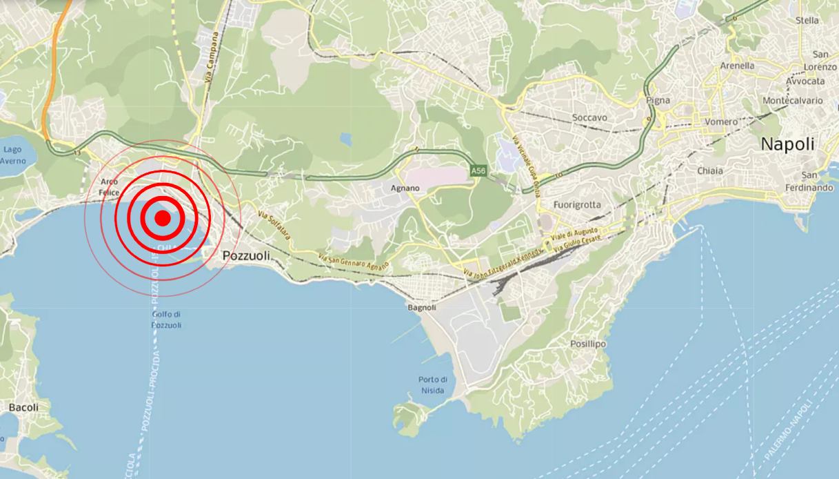 Terremoto A Napoli Nei Campi Flegrei Di Magnitudo Scosse Preoccupano La Popolazione