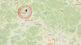An earthquake in Poggibonsi, in the province of Siena, with a magnitude of 3.4, and tremors were felt as far away as Florence.