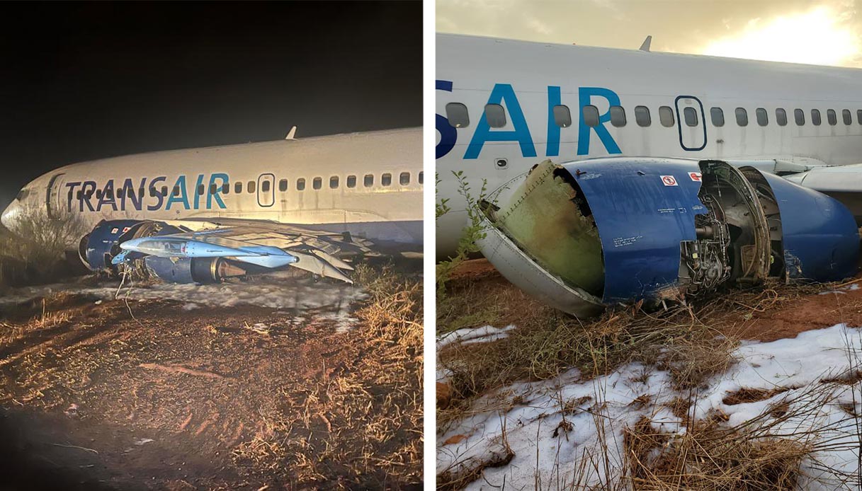 Boeing 737 cai no Senegal fora da pista do aeroporto de Dakar durante a decolagem: ferimentos graves