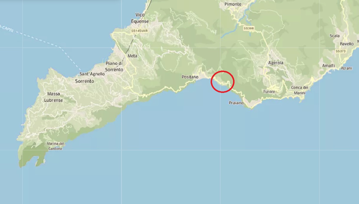 Incidente tra Praiano e Positano, due motociclisti stranieri trasportati in ospedale con l'elisoccorso