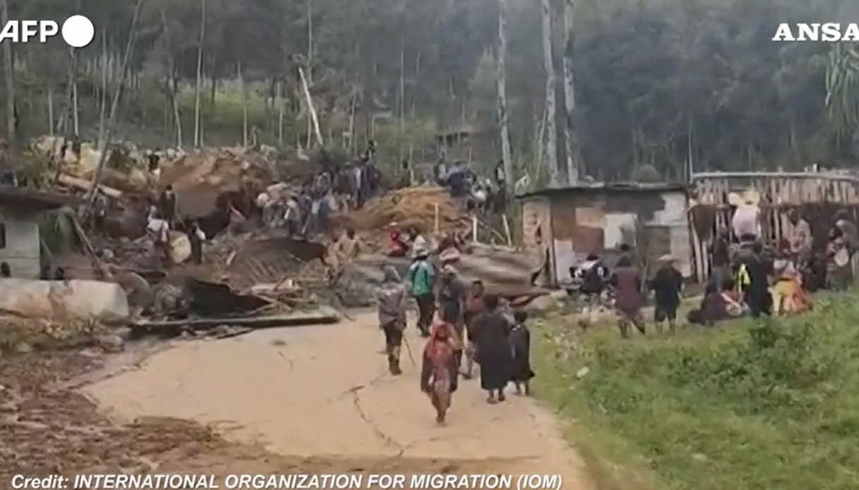 Catastrofe in Papa Nuova Guinea: una frana devastante ha provocato la morte di circa 670 persone