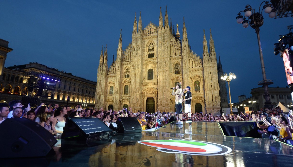 Radio Italia Live, il concerto a piazza Duomo a Milano