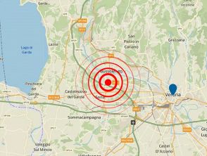 Terremoto in Veneto, trema la provincia di Verona poco prima di mezzanotte: magnitudo 3.3 a 23km di profondità