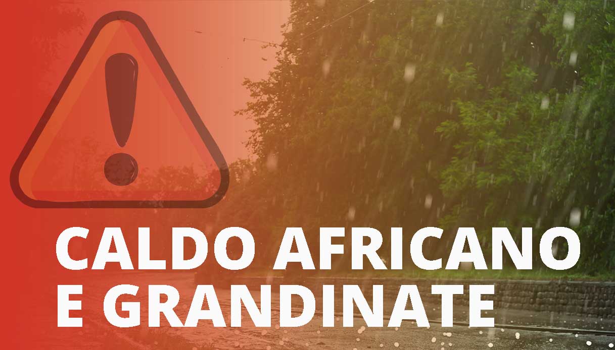 Anticiclone africano ma anche grandine e pioggia secondo le previsioni meteo: Italia divisa, allarme temporali