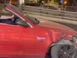 Ubriaco contro autobus a Roma, tenta la fuga e finisce contro un'auto parcheggiata: il video lo incastra