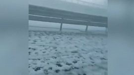 Videon av hagelstormen i Foggia är intressant, olyckan på riksväg 16 och skadorna på jordbruket