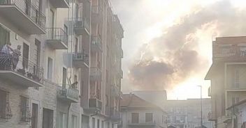 incendio barriera di milano torino