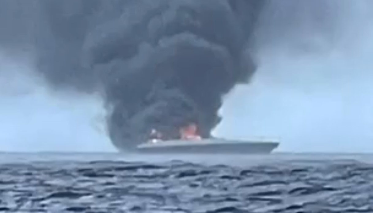 Incendio sullo yacht di Stefania Craxi e Marco Bassetti all