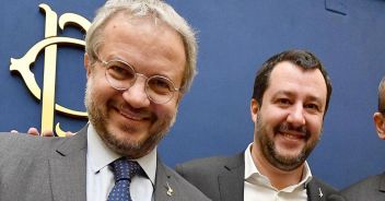 Salvini Borghi Lega Mattarella sovranità Festa della Repubblica