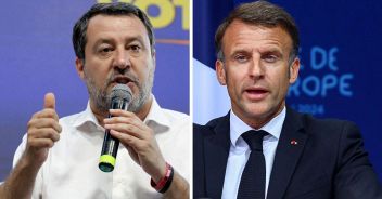 Salvini e Macron