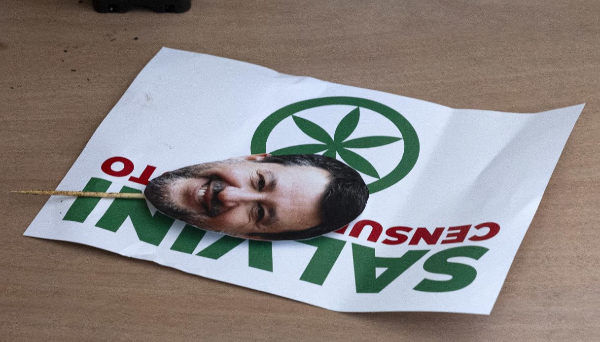 Salvini pianta cannabis candidata Soldo Lega