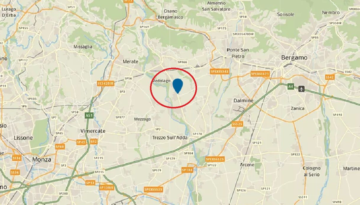 Bergamo, incidente mortale a Suisio nella notte: auto si ribalta, una persona di 37 anni perde la vita