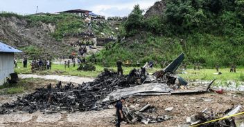 aereo Nepal morti incendio