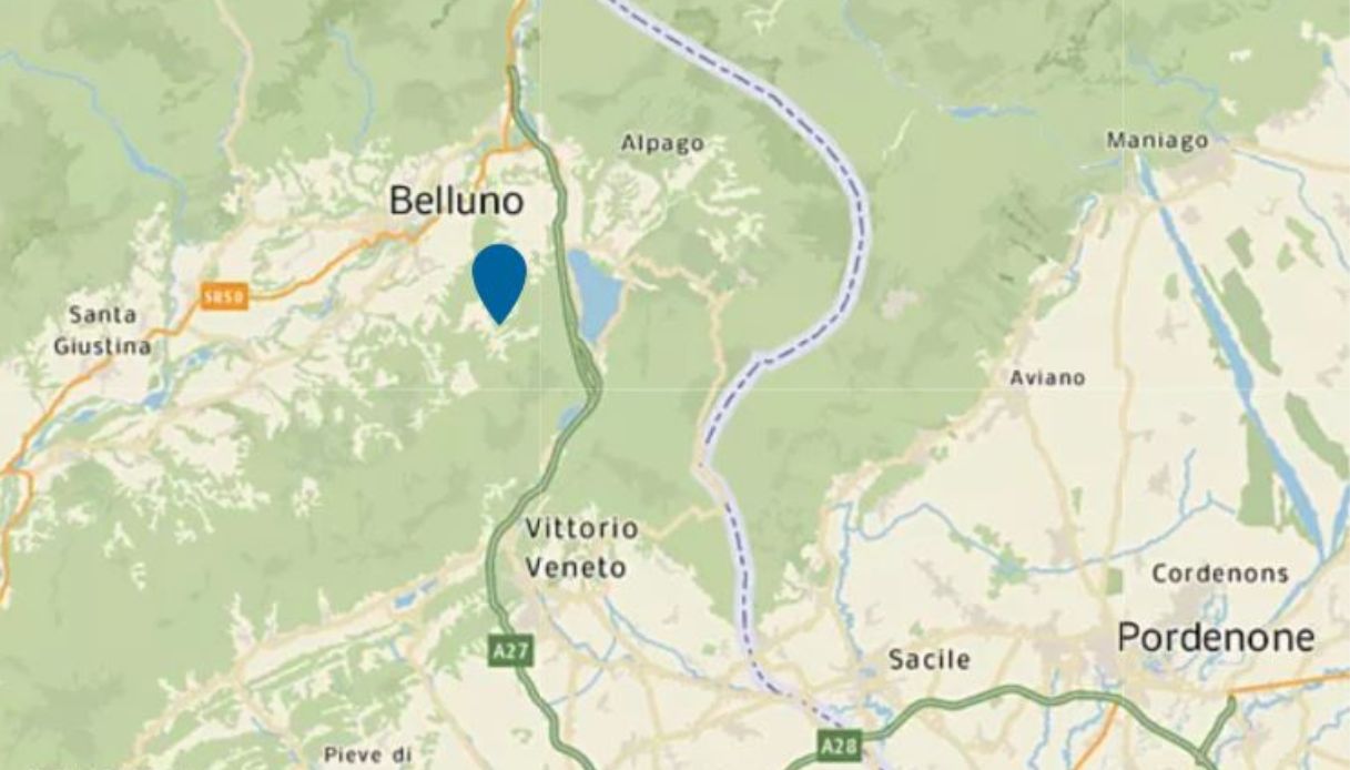 alpe del nevegal belluno morto gara auto