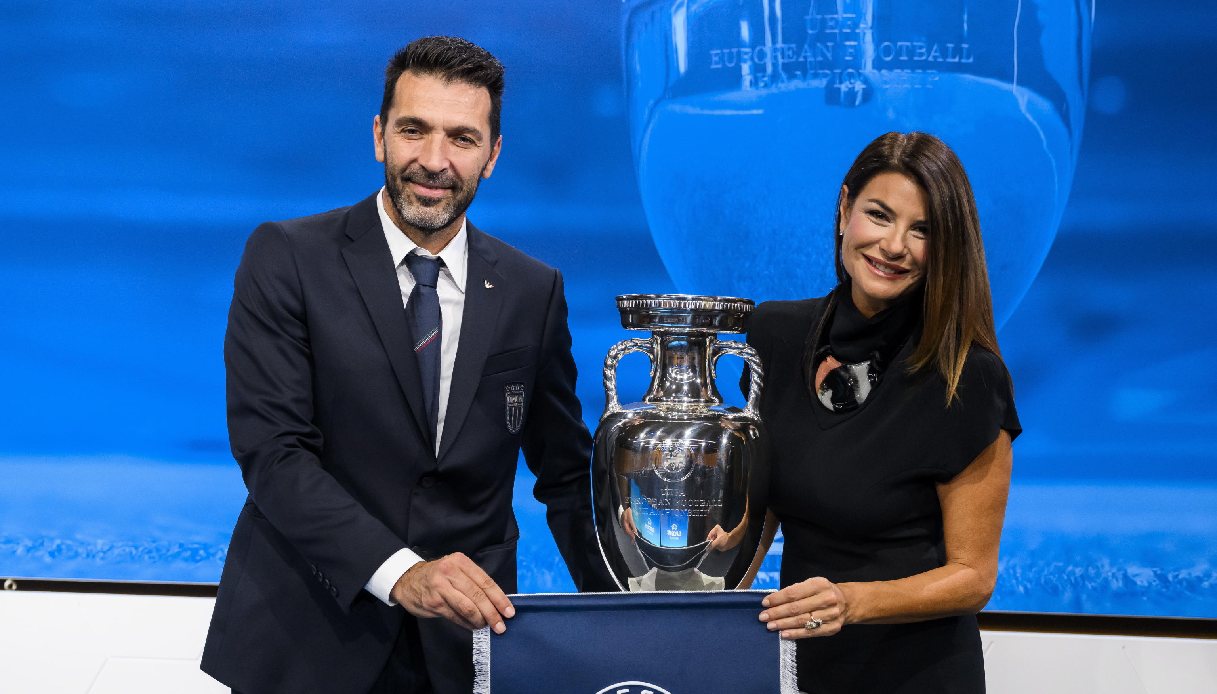 Ilaria D'Amico incinta Gianluigi Buffon secondo figlio