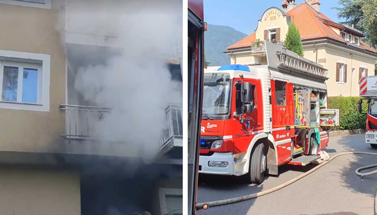 Incendio a Merano nell'hotel 5 stelle Villa Eden, 70 persone evacuate ...