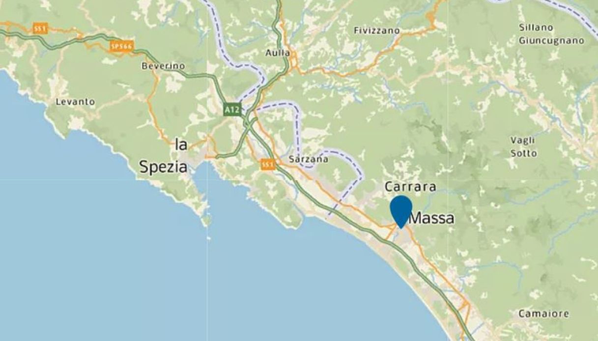 incendio massa mappa