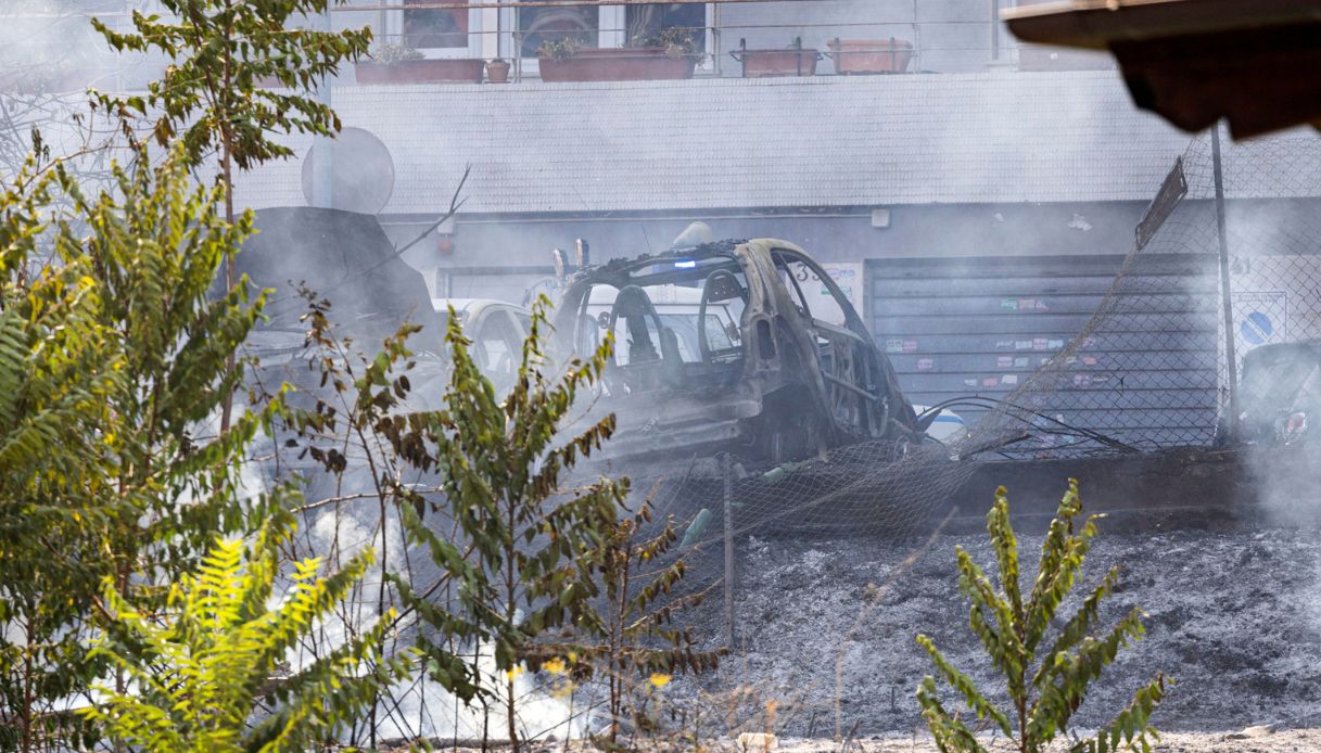 Incendio a Roma: dov'è scoppiato