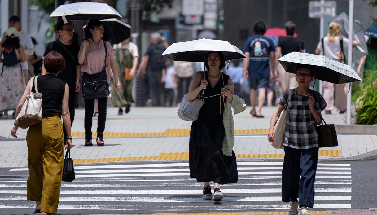 morti caldo giappone tokyo