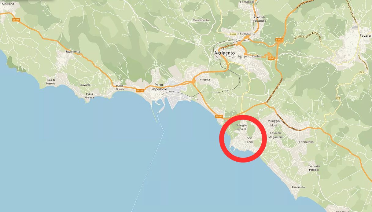 Giuseppe Russo morto annegato in mare a San Leone vicino ad Agrigento, cadavere ritrovato sulla spiaggia