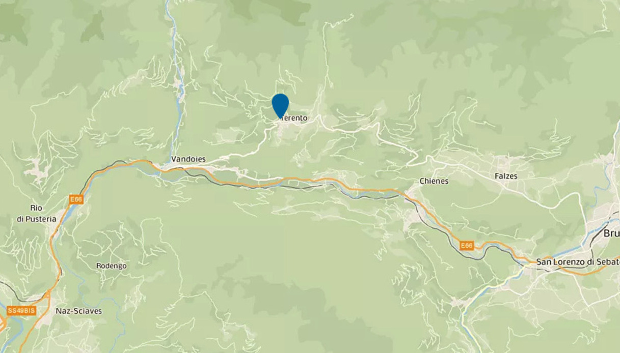 Mappa Val Pusteria