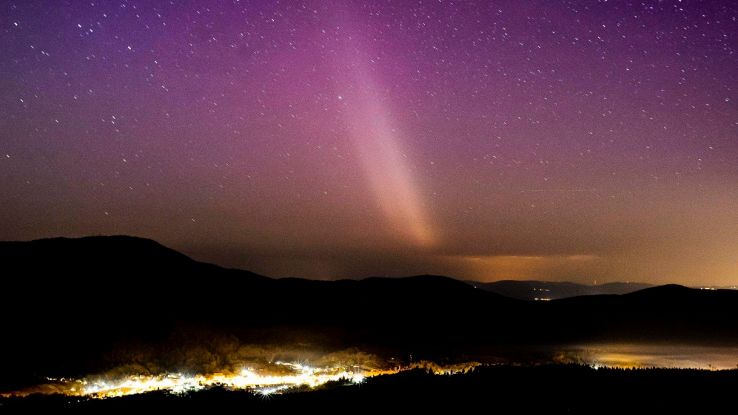 Aurora Boreal - tormenta geomagnética