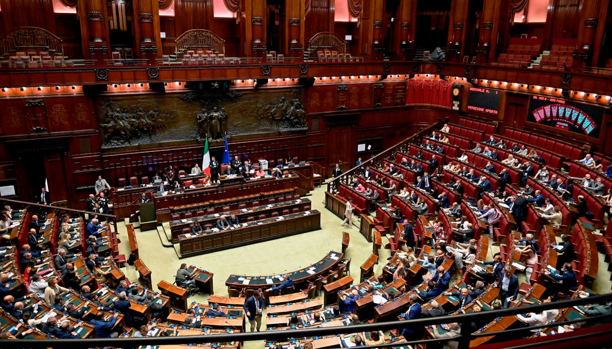 L'aula di Montecitorio