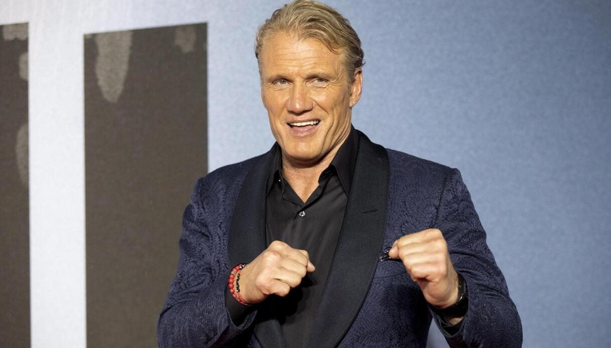 uno scatto di Dolph Lundgren