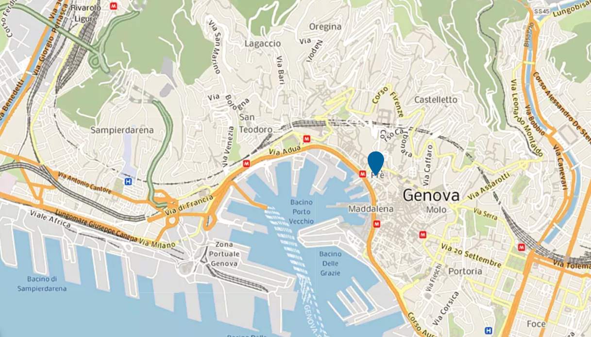 Mappa Genova