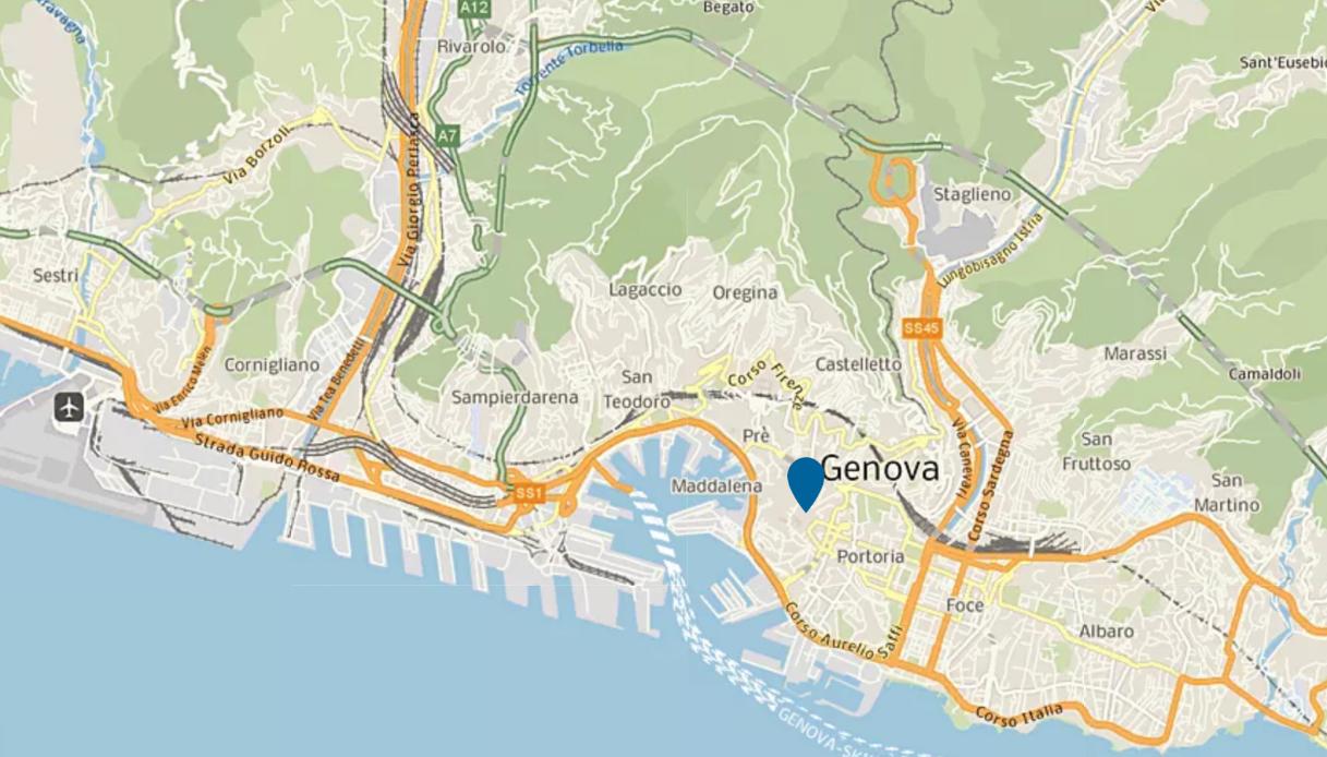 Mappa Genova