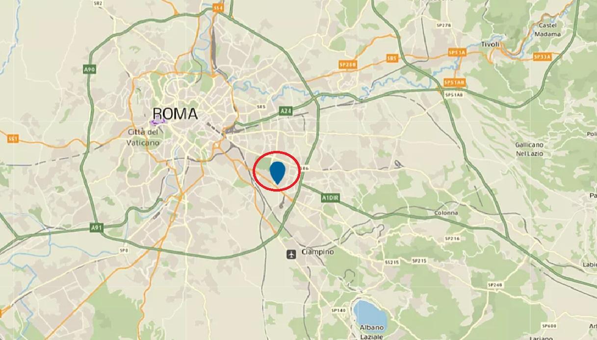 Mappa Roma Cinecittà