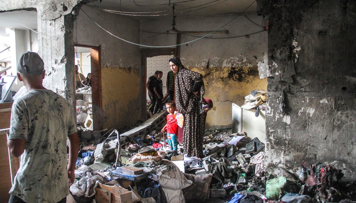 scuola a Gaza