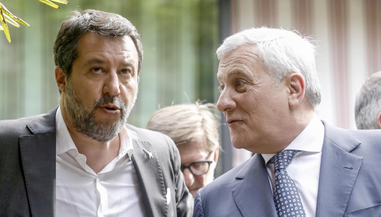 Matteo Salvini e Antonio Tajani