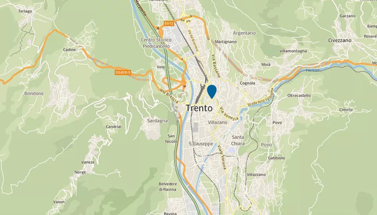 Mappa Trento