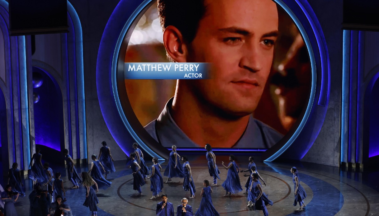 Omaggio a Matthew Perry agli oscar