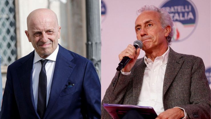 Alessandro Sallusti contro Marco Travaglio: il consiglio a Giorgia Meloni  sul "bacio della morte" del collega