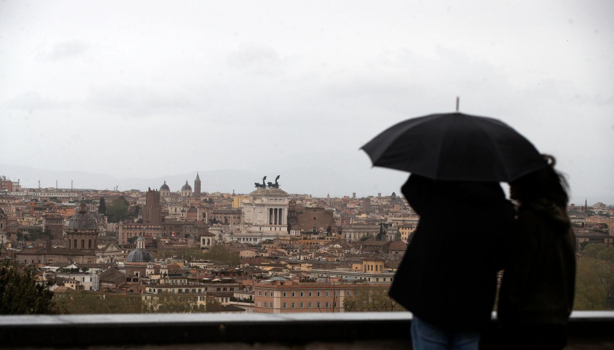 Temporale a Roma