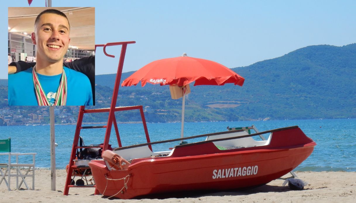 Turista rischia di annegare a Campofilone vicino Fermo, salvato dal campione di nuoto Riccardo Brancadori