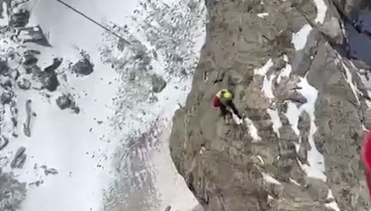 Alpinisti dispersi sul Monte Bianco dopo l