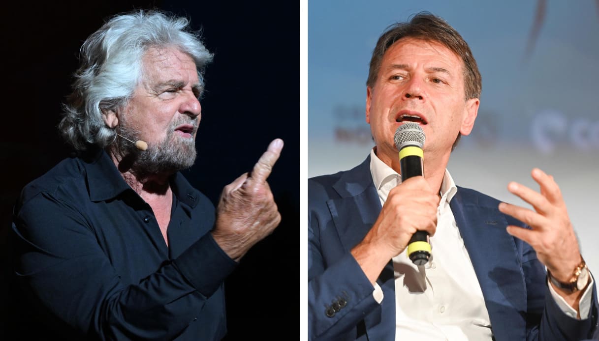 Beppe Grillo Giuseppe Conte M5S