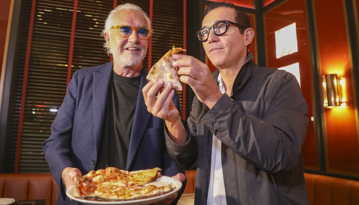 flavio briatore crazy pizza multa fiori abusivi