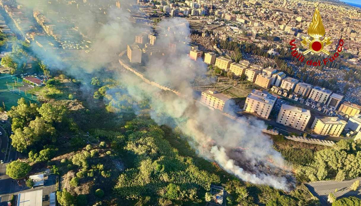 incendio catania