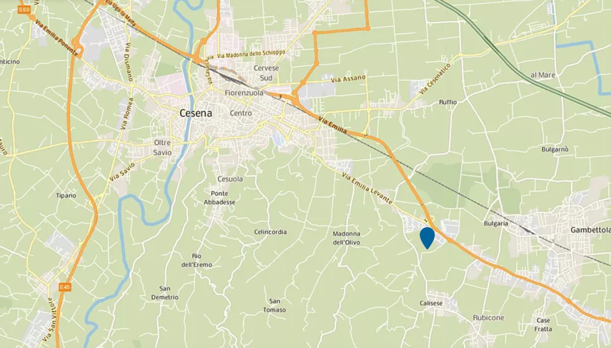 Mappa Cesena