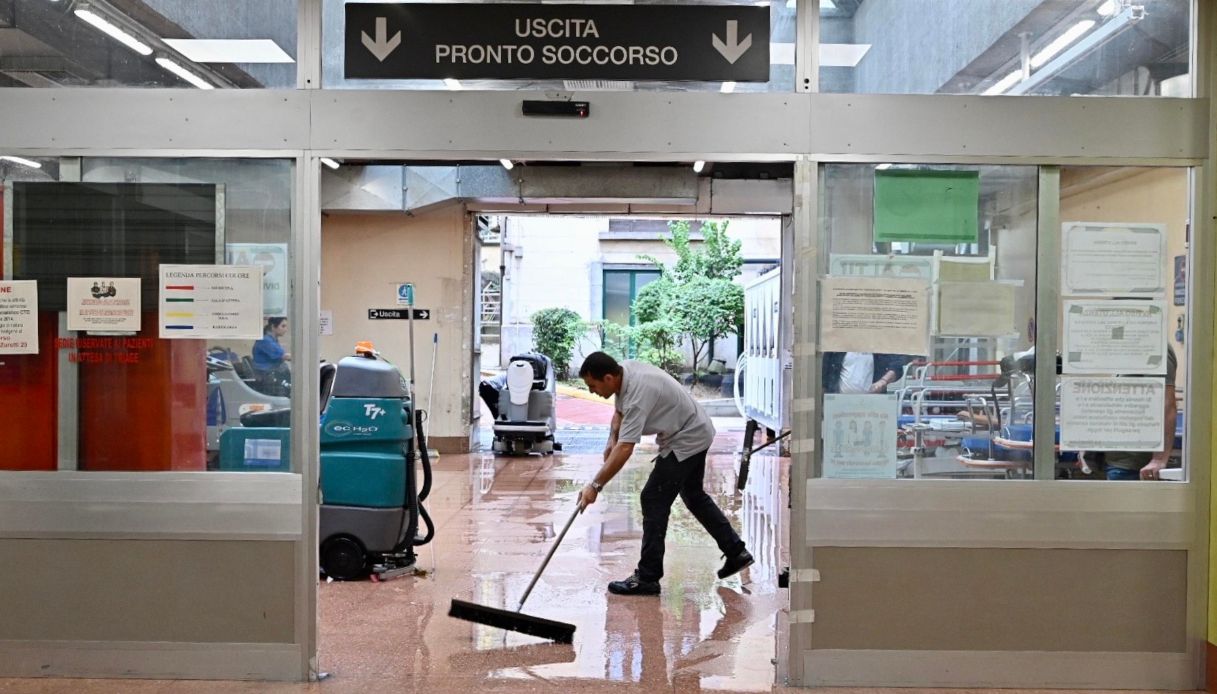 maltempo torino pronto soccorso molinette