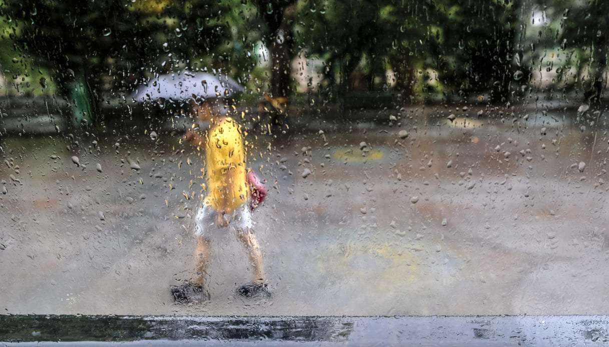 previsioni meteo: prevista pioggia