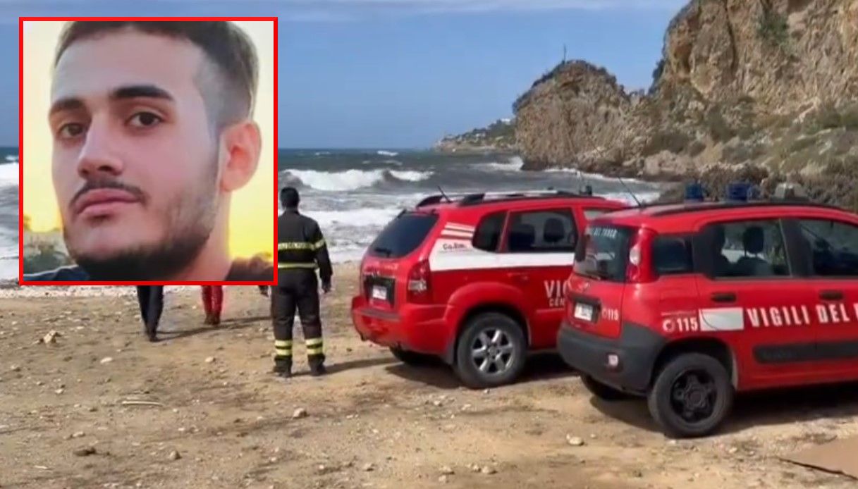 Ritrovato morto il giovane disperso in mare a Terrasini, Antonino D