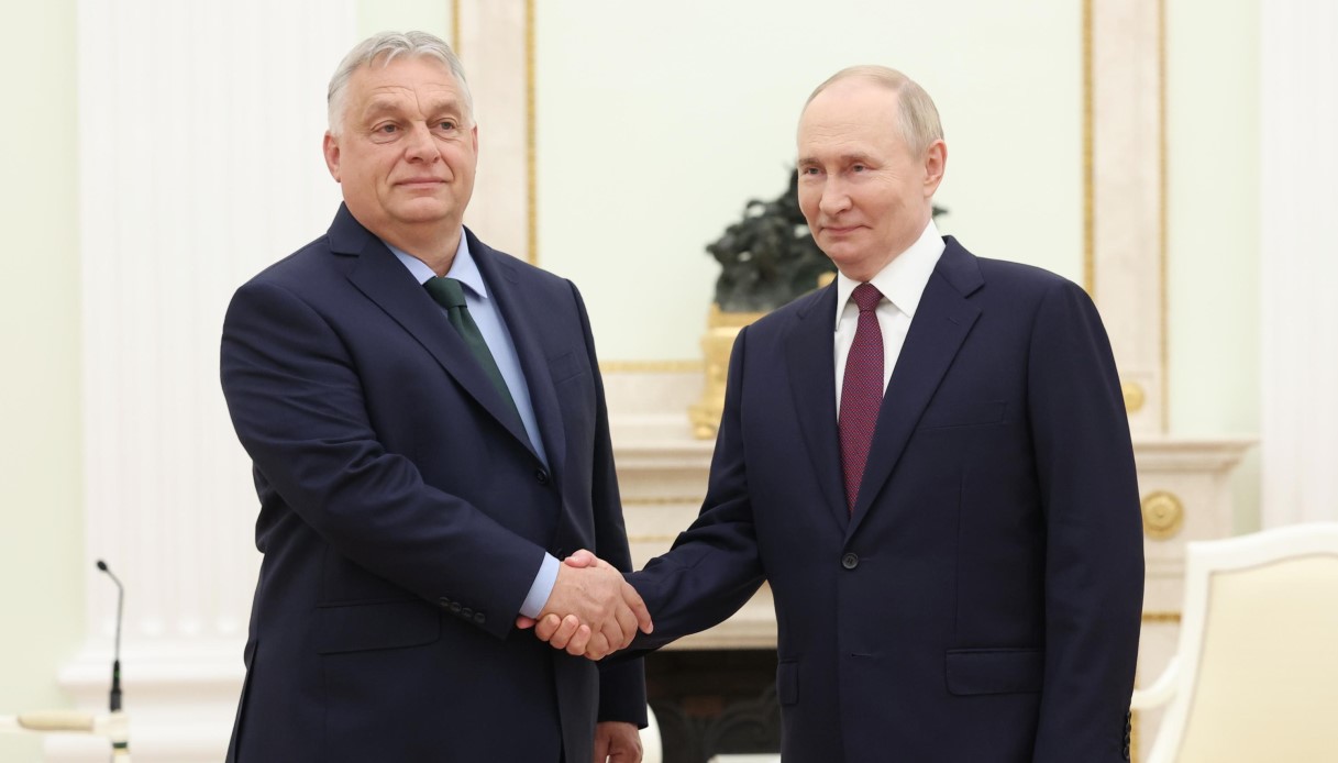 Viktor Orban e Vladimir Putin