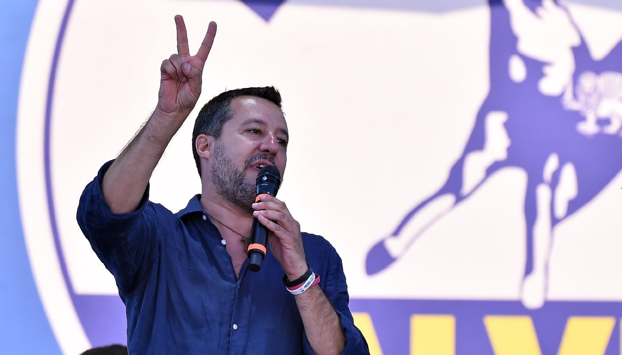 Matteo Salvini simbolo Lega