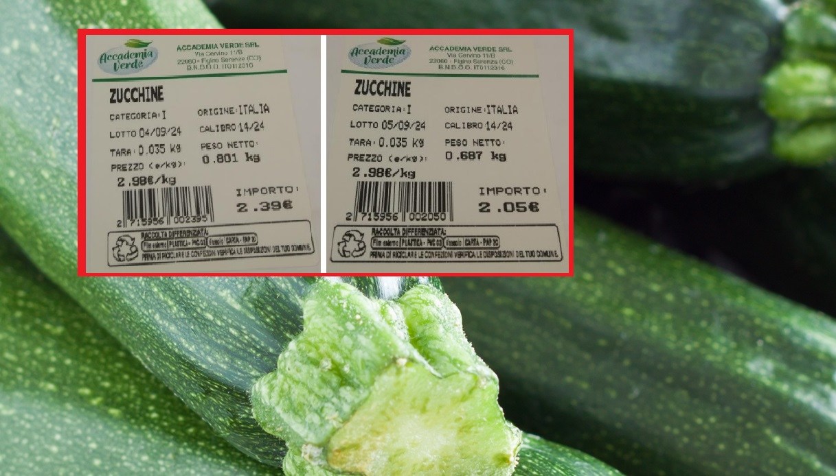 Zucchine ritiro